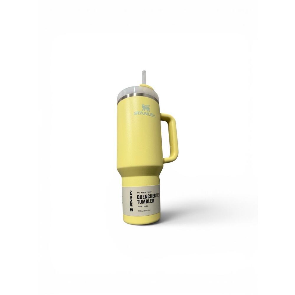 Stanley Quencher H2.0 FlowState 40oz Tumbler YELLOW NWT